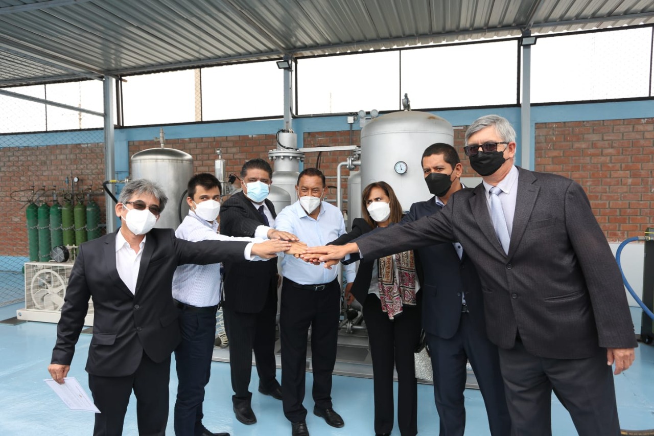 Ajinomoto del Perú realiza donación para la construcción de una planta de oxígeno