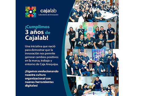 Caja Arequipa celebra 3 años de ser pionera en innovación digital