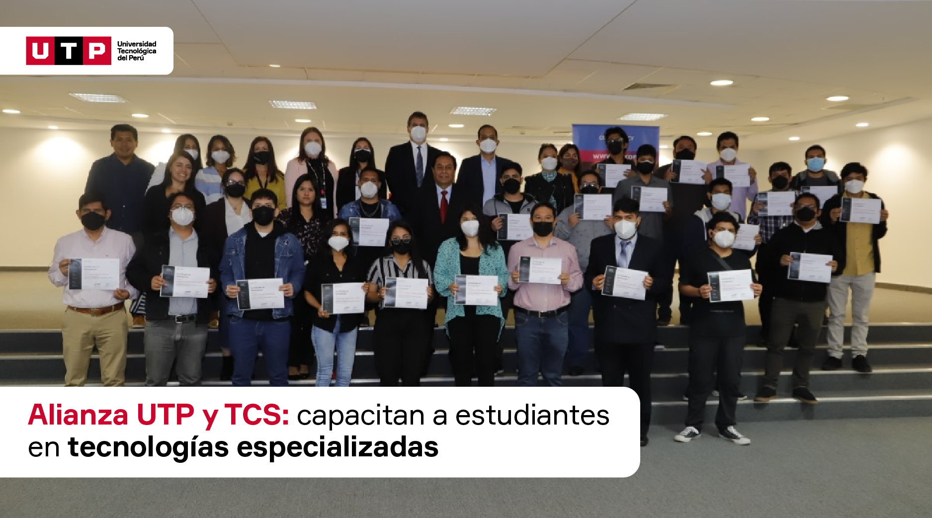 Alianza UTP y TCS: capacitan a estudiantes en tecnologías especializadas