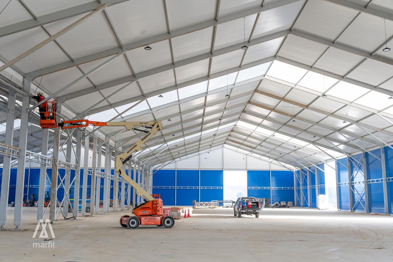 Estructuras Marfil instaló más de 3,000 m2 en soluciones modulares en el 2021 y proyecta ampliar su bodegaje este año