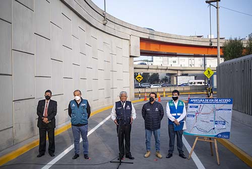 Municipalidad de Lima abrió acceso vehicular a la Panamericana Sur desde Av. El Derby en Surco