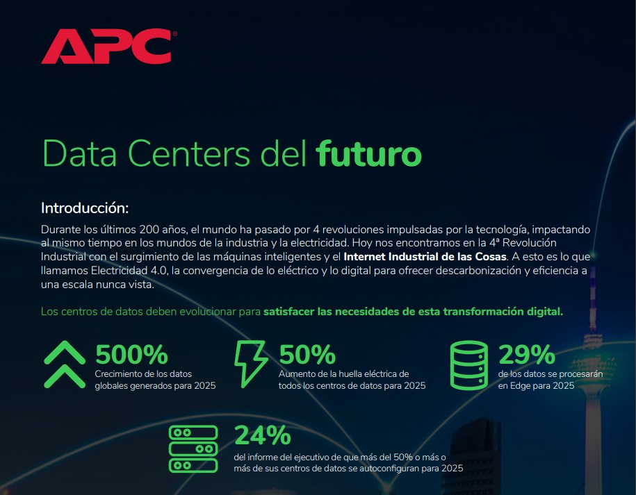 Electricidad 4.0 y Data Centers del Futuro: La ruta hacia una vida más sustentable