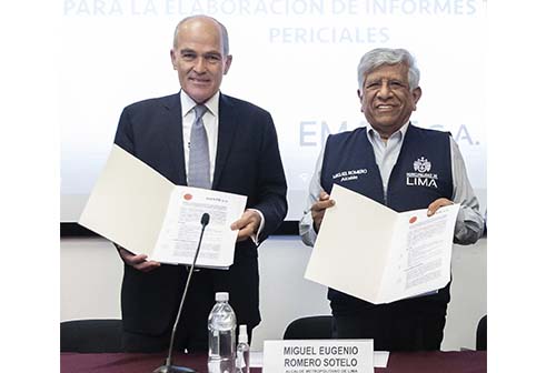 Calidad de futuras obras de Emape será garantizada por el Colegio de Ingenieros