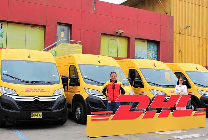 dhl express refuerza sus operaciones en el perú con adquisición de furgones citroën jumper