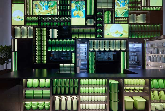 lg presenta las soluciones integradas de alta gama de su línea signature kitchen suite en milán