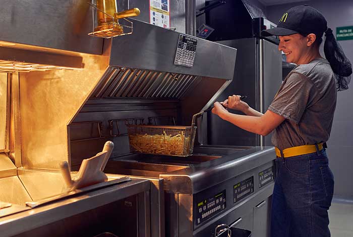 McDonald’s recicla el 100% de los aceites utilizados en sus restaurantes