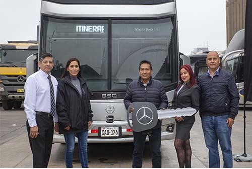 Empresa de Transporte Nuestra Señora de La Merced adquiere dos buses nuevos doble piso de Divemotor