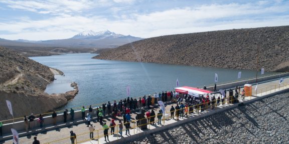 Southern Perú y Midagri inauguran Represa Cularjahuira que impulsará el agro de Candarave