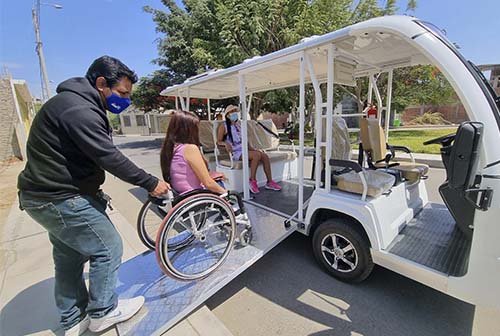 Urbanización Miraflores Country Club implementa el primer sistema ecológico de transporte público de Piura