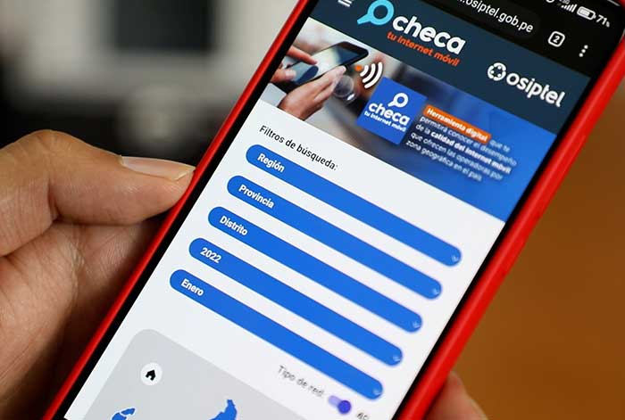 OSIPTEL: Conoce cuál fue la empresa con la red de internet móvil más veloz en junio