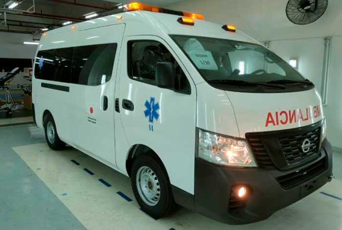 Nissan Urvan: 95 ambulancias equipadas llegaron desde Japón como donación al MINSA