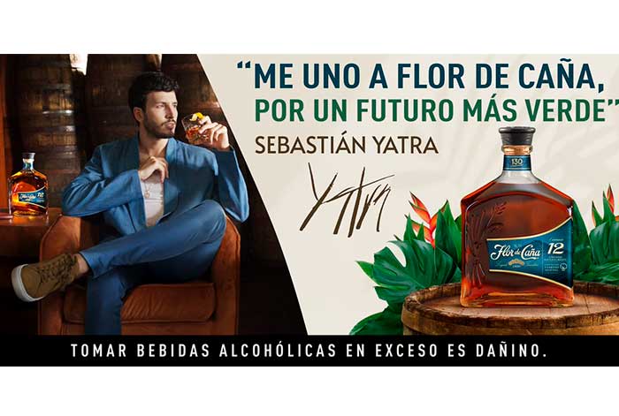 Sebastián Yatra se une a Flor de Caña en campaña global de reforestación
