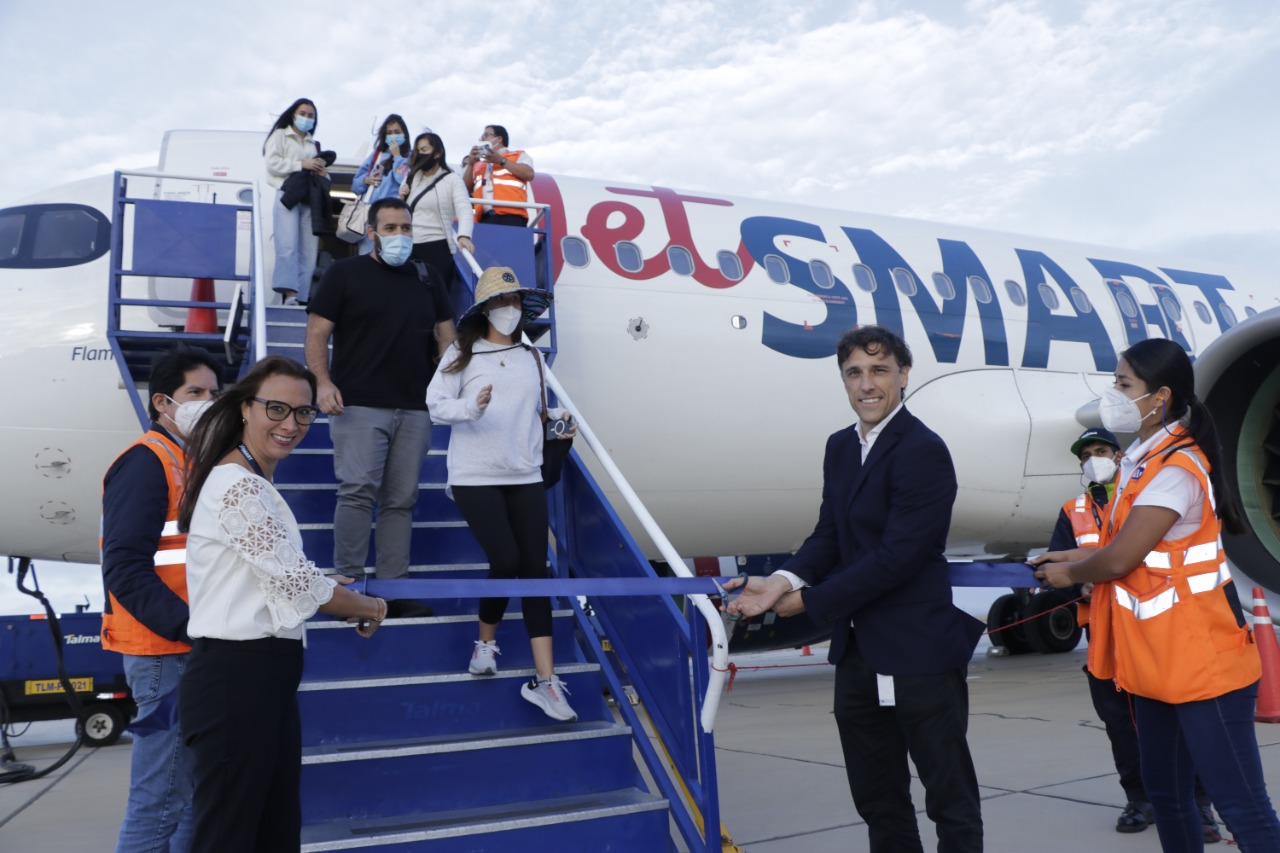 Aeropuertos del Perú inaugura la nueva ruta Lima – Talara con la aerolínea JetSMART