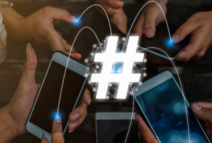 El uso eficiente del hashtag ayuda a visibilizar la imagen de las marcas