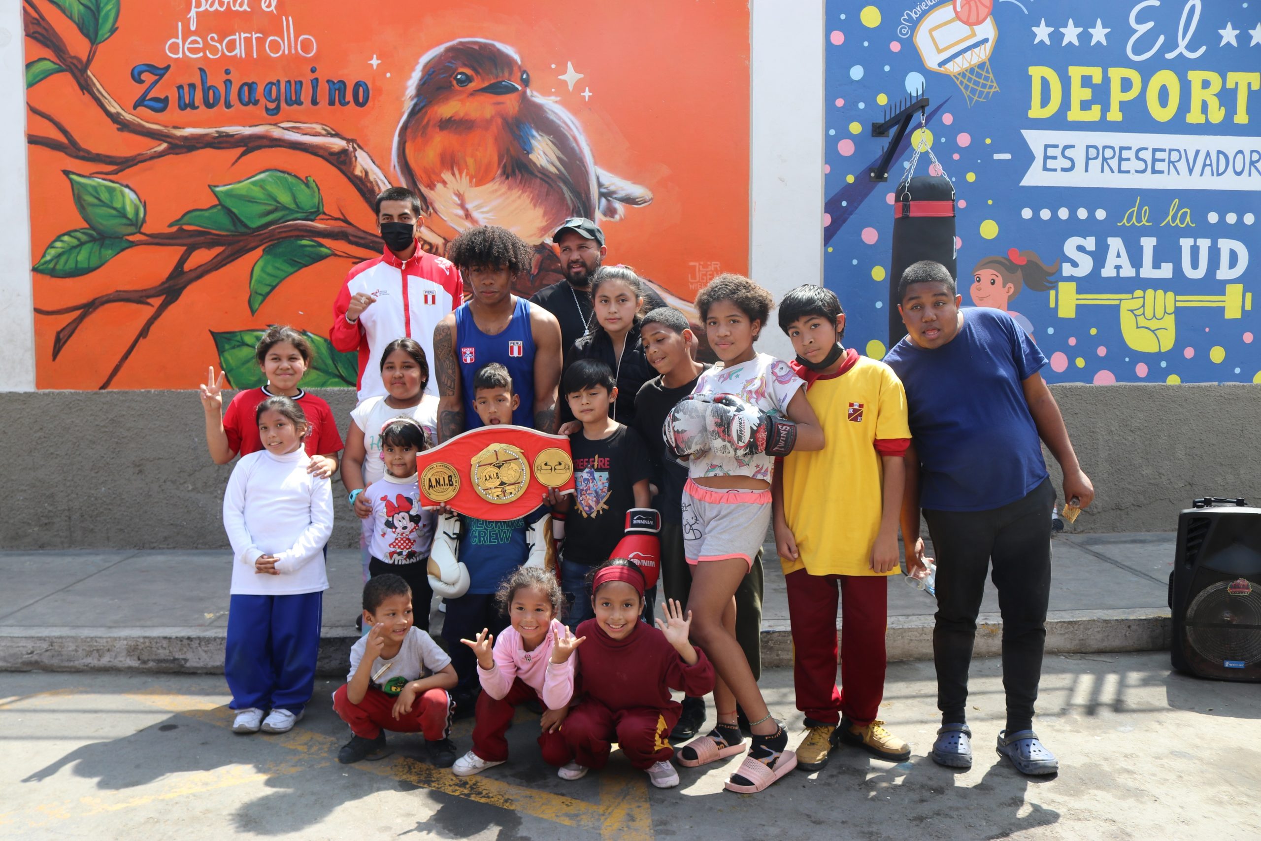Municipalidad de Lima y vecinos inauguran primer mural interactivo en Barrios Altos