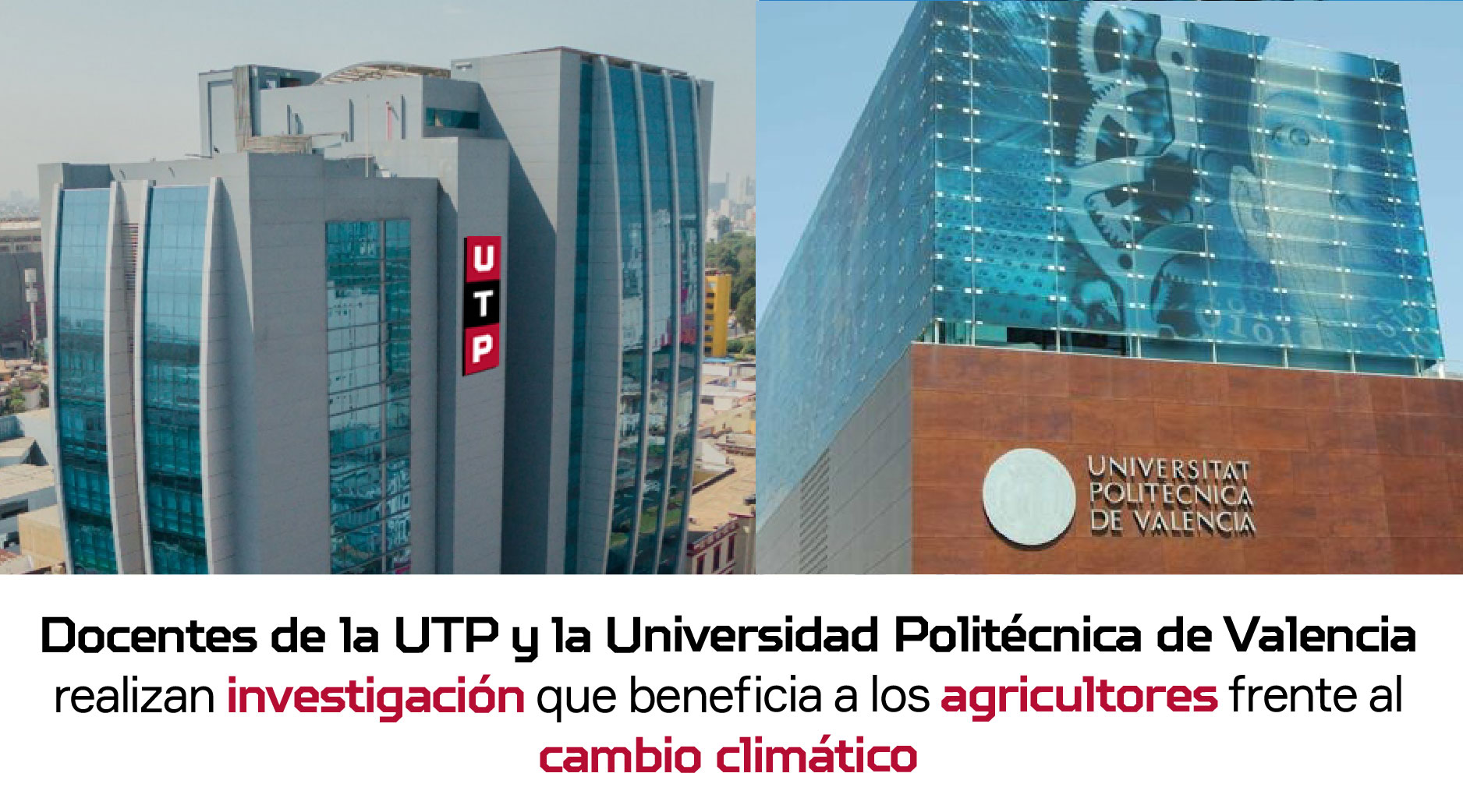 Docentes de la UTP y la Universidad Politécnica de Valencia realizan investigación sobre herramienta que beneficia a los agricultores