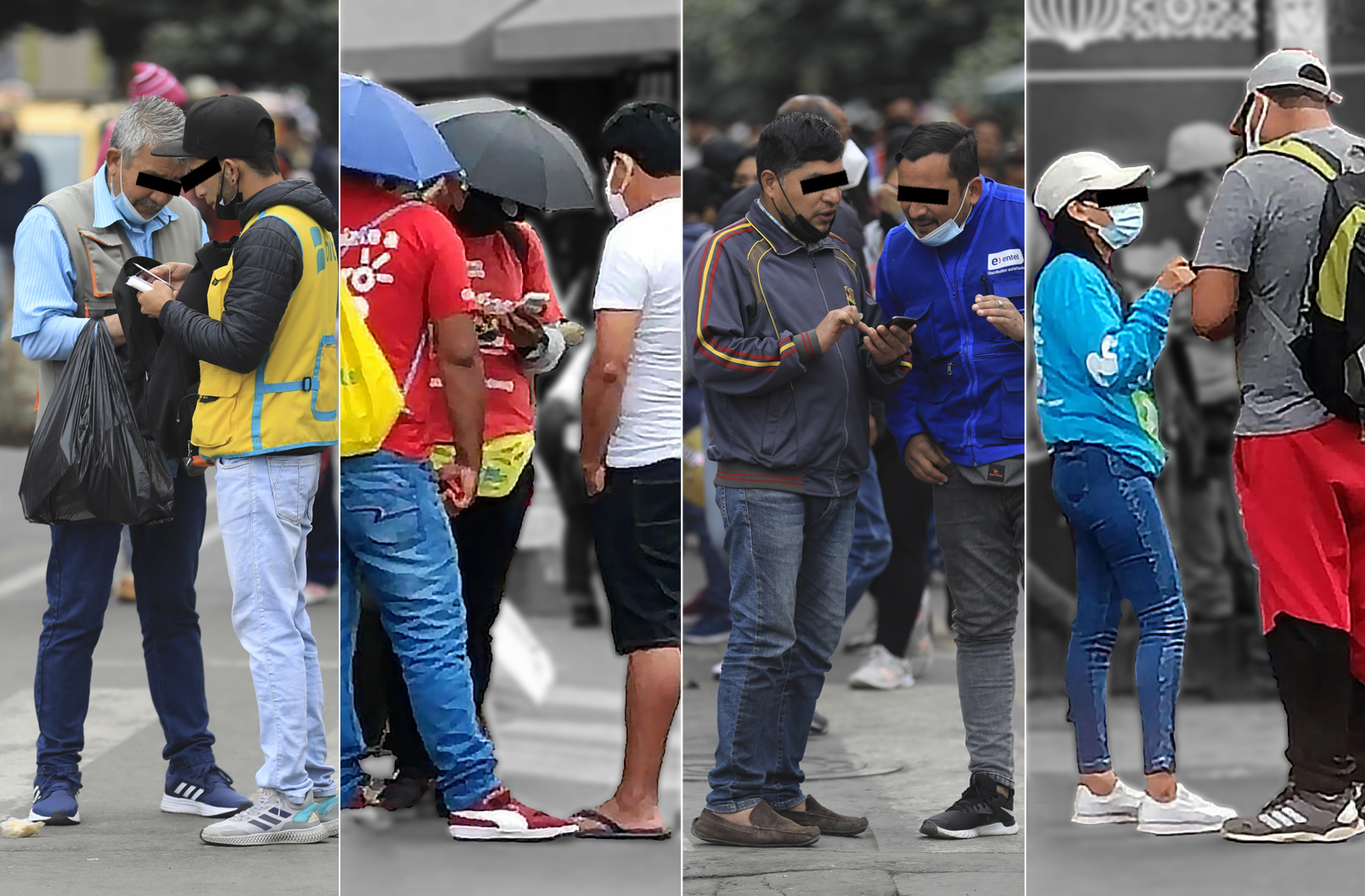 Venta de chips móviles en la vía pública expone a los usuarios a ser víctimas de actos delictivos como el robo de identidad