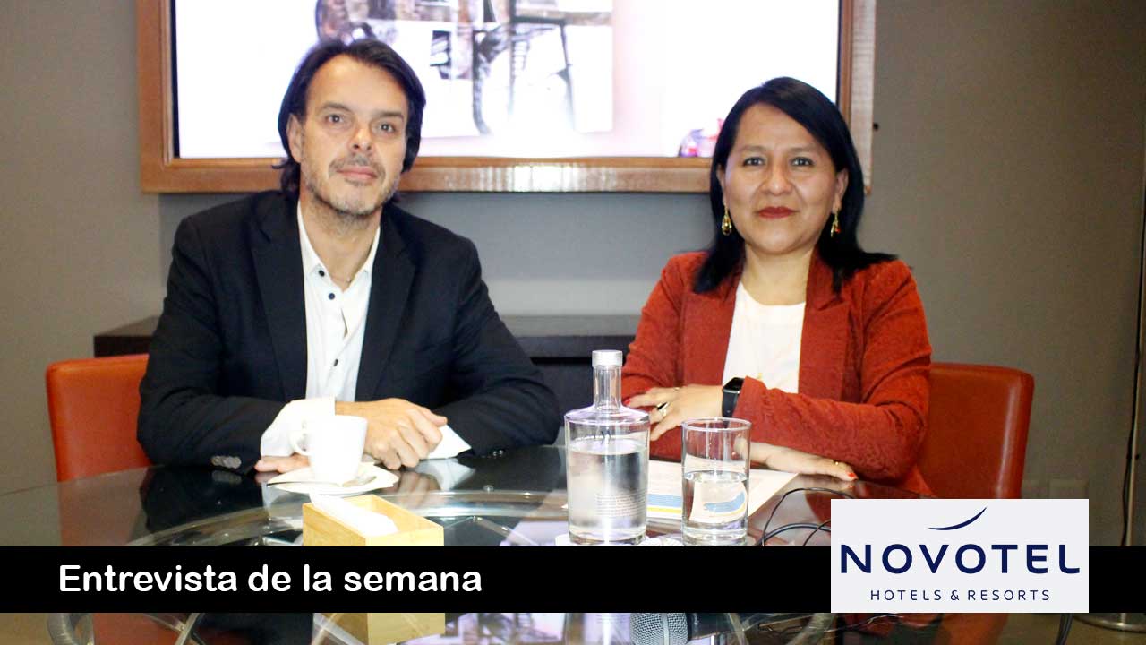 Ricardo Dolcemascolo, Gerente General del Hotel Novotel Lima