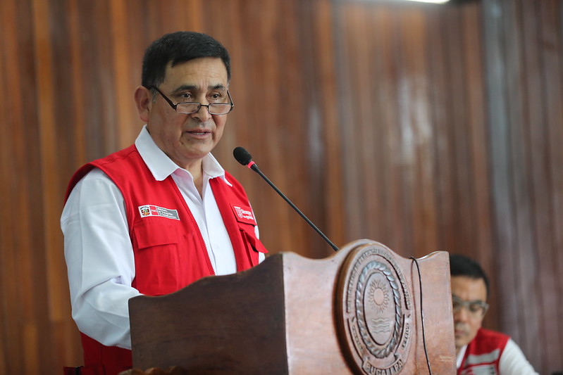 Ministro Richard Tineo informó que el MTC transfirió S/39 millones para instalar 47 puentes en la región Ucayali