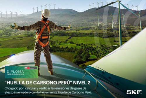 Ministerio del Ambiente distingue con estrella ‘Huella de Carbono’ a SKF del Perú