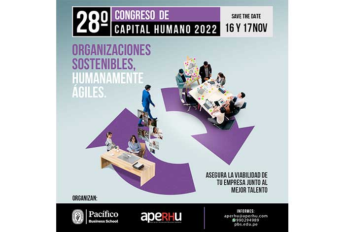 APERHU y Pacífico Business School realizarán el 28° Congreso de Capital Humano