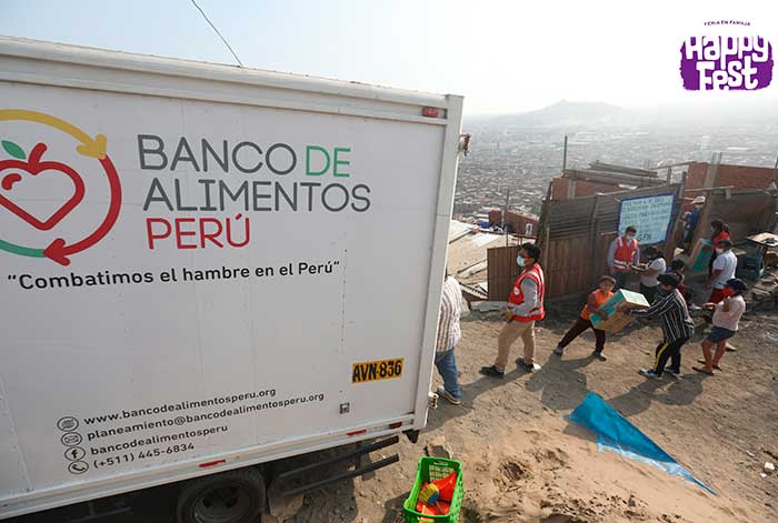 Banco de Alimentos Perú ofrece entradas al Happy Fest para luchar contra el hambre en el país