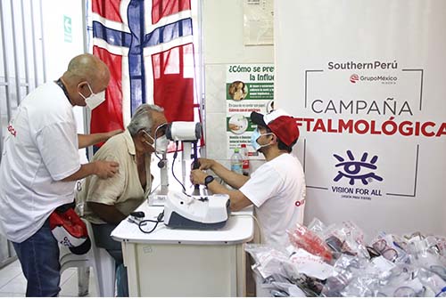 Alianza a favor de adultos mayores permitió entregar lentes a más de 500 personas en el Valle de Tambo