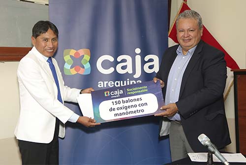 Caja Arequipa prioriza la salud de la región Arequipa