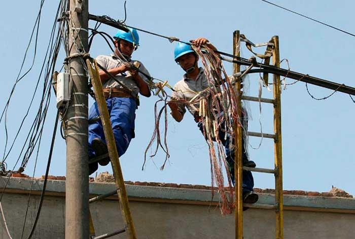 Callao y Chorrillos son los distritos con mayor cantidad de casos de robos de cable en la capital del país