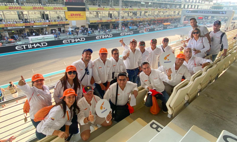 Primax premió a socios comerciales con viaje al Grand Prix de la Fórmula 1 en Dubai
