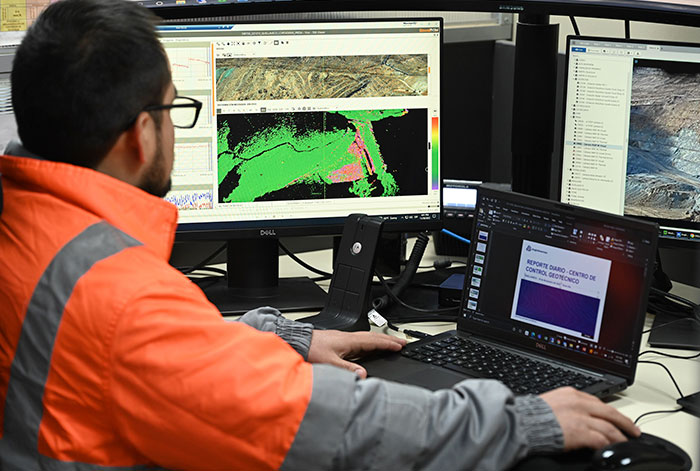 Quellaveco usa radares, imágenes satelitales y estación robotizada para monitorear estabilidad de taludes