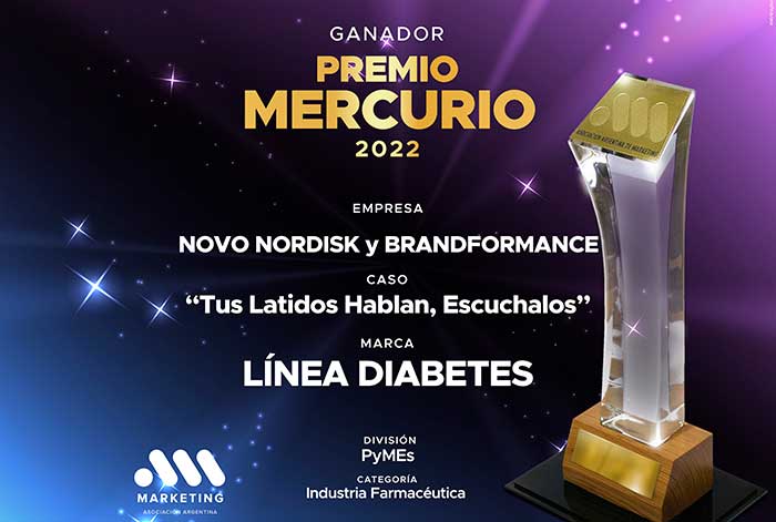 brandformance galardonada en los premios mercurio 2022 otorgados por la aam