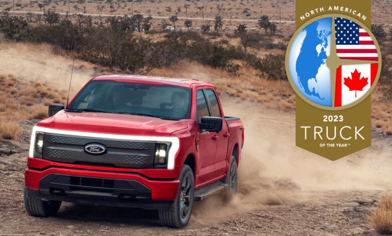Ford F-150 Lightning es galardonada con el premio a la “pick-up del año 2023” en Norteamérica