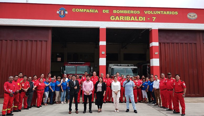 Grupo Celima Trebol realiza importante donación a la Compañía de Bomberos Garibaldi N°7