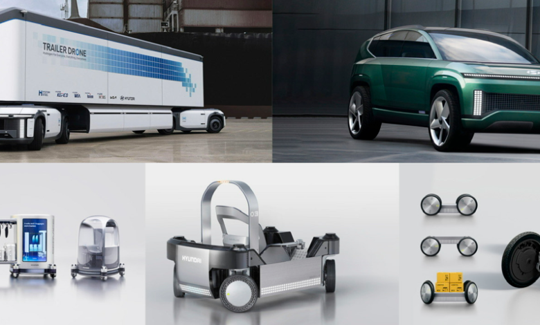 Hyundai Motor gana los premios GOOD DESIGN por SEVEN y Trailer Drone Concepts, PnD y MobED Robotics