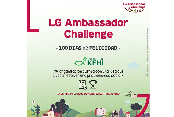 LG Ambassador: Conoce cómo participar en el concurso que premiará a proyectos sociales
