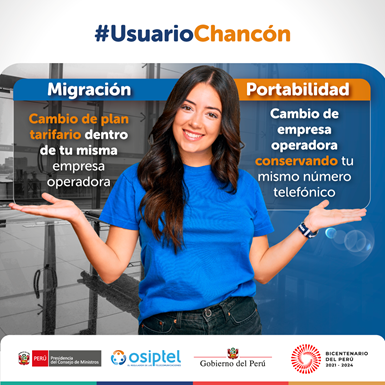 OSIPTEL: conoce las diferencias entre migración o portabilidad numérica