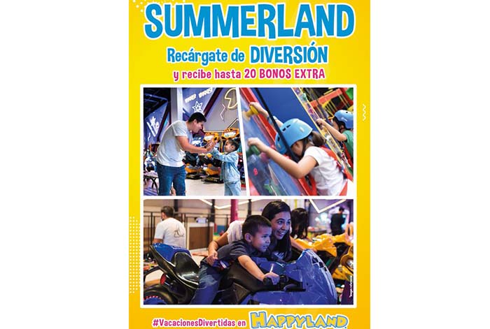 Disfruta del verano con diversión al máximo en el Summerland de Happyland