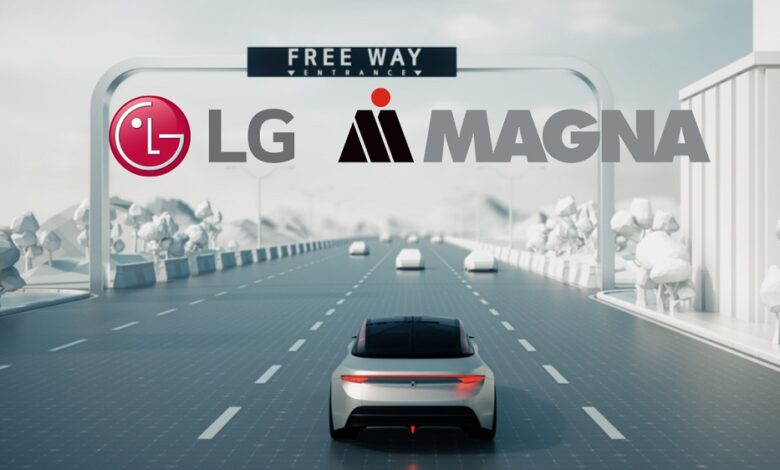 LG anuncia una colaboración con magna para el futuro de la movilidad