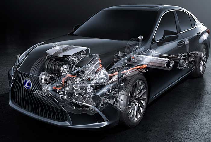 datos de la tecnología híbrida utilizada en los vehiculos lexus