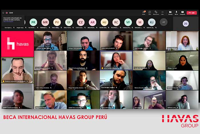 Havas Group: Primera Promoción de Beca Internacional se Alista para Atender a Empresas del Exterior