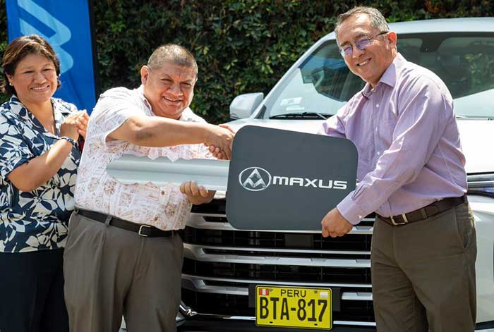 Empresa Condorcocha adquiere el nuevo Maxus EVT90 100% eléctrico