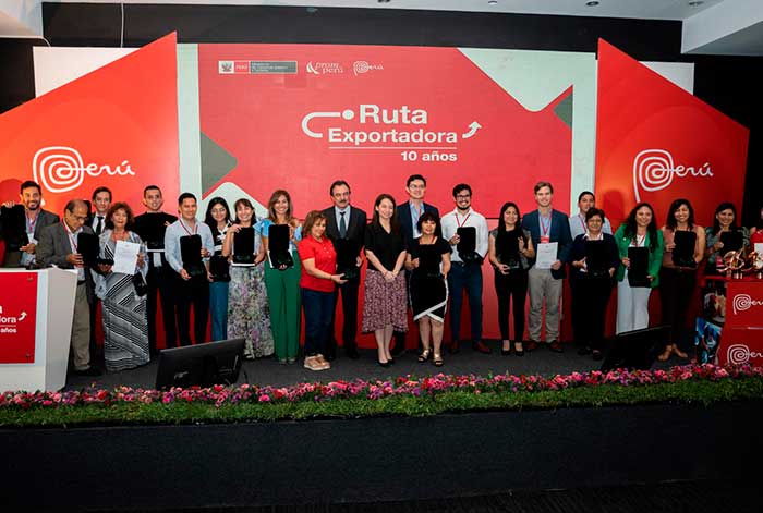 Diez años de Ruta Exportadora: PROMPERÚ reconoció a empresas peruanas por sus esfuerzos para posicionar nuestra oferta exportable en el mundo