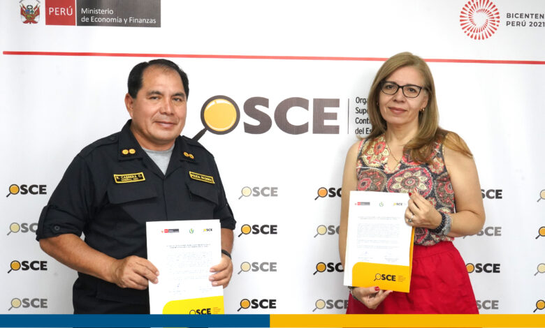 OSCE y DIRSAPOL suman esfuerzos para impulsar contrataciones íntegras en favor de la salud de la familia policial peruana