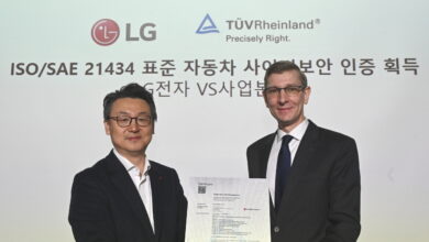 Ciberseguridad en vehículos: LG cumple con el último estándar global