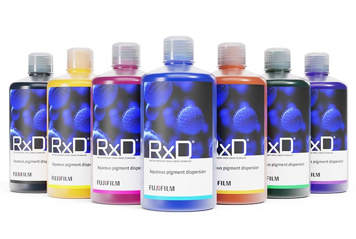 Fujifilm amplía su gama de colores de dispersiones de pigmentos de inyección de tinta RxD
