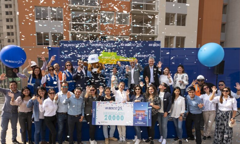 La Inmobiliaria Besco ha entregado 20,000 departamentos en sus 25 años en el mercado