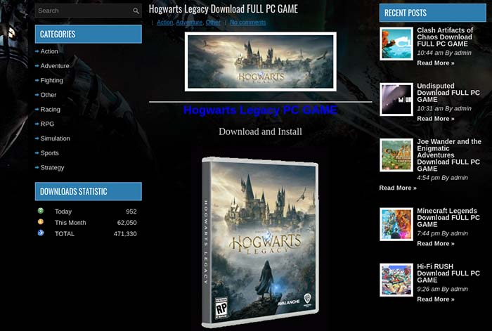 ¡Es una estafa, Harry! Ciberdelincuentes usan el nuevo videojuego del mundo mágico como cebo ante su lanzamiento