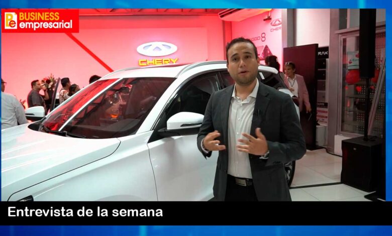 Pedro Ruiz, Jefe Comercial de Chery Perú