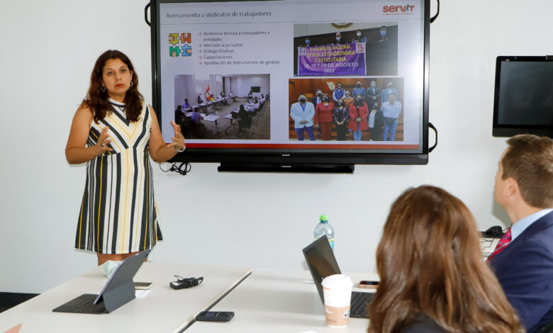 SERVIR presenta al FMI avances en la reforma del servicio civil